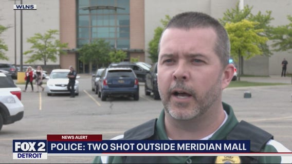 2 shot in Meridian Mall parking lot, no arrests made