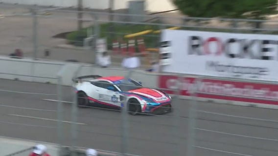 Grand Prix races into Detroit