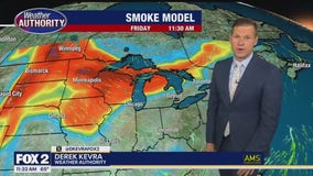 Some evening showers and storms are possible