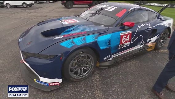 Ford Performance Factory drivers Christopher Mies and Mike Rockenfeller show us the Mustang GT3