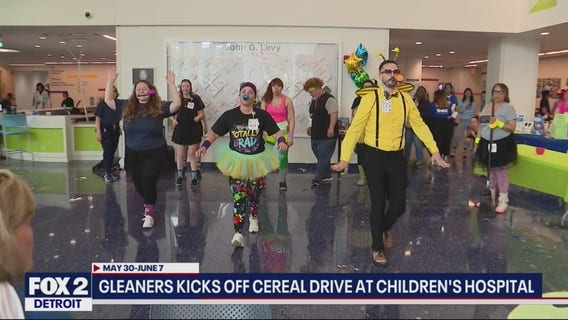 Gleaners Cereal Drive underway with kick off event at Children's Hospital