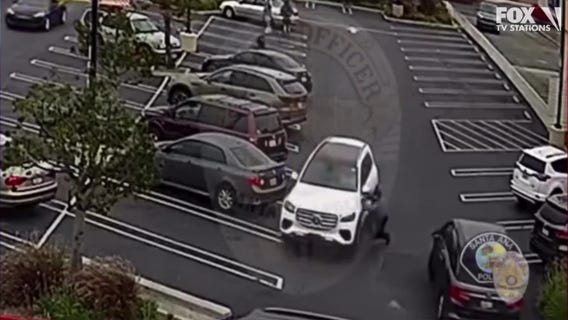 Man run over by car following theft