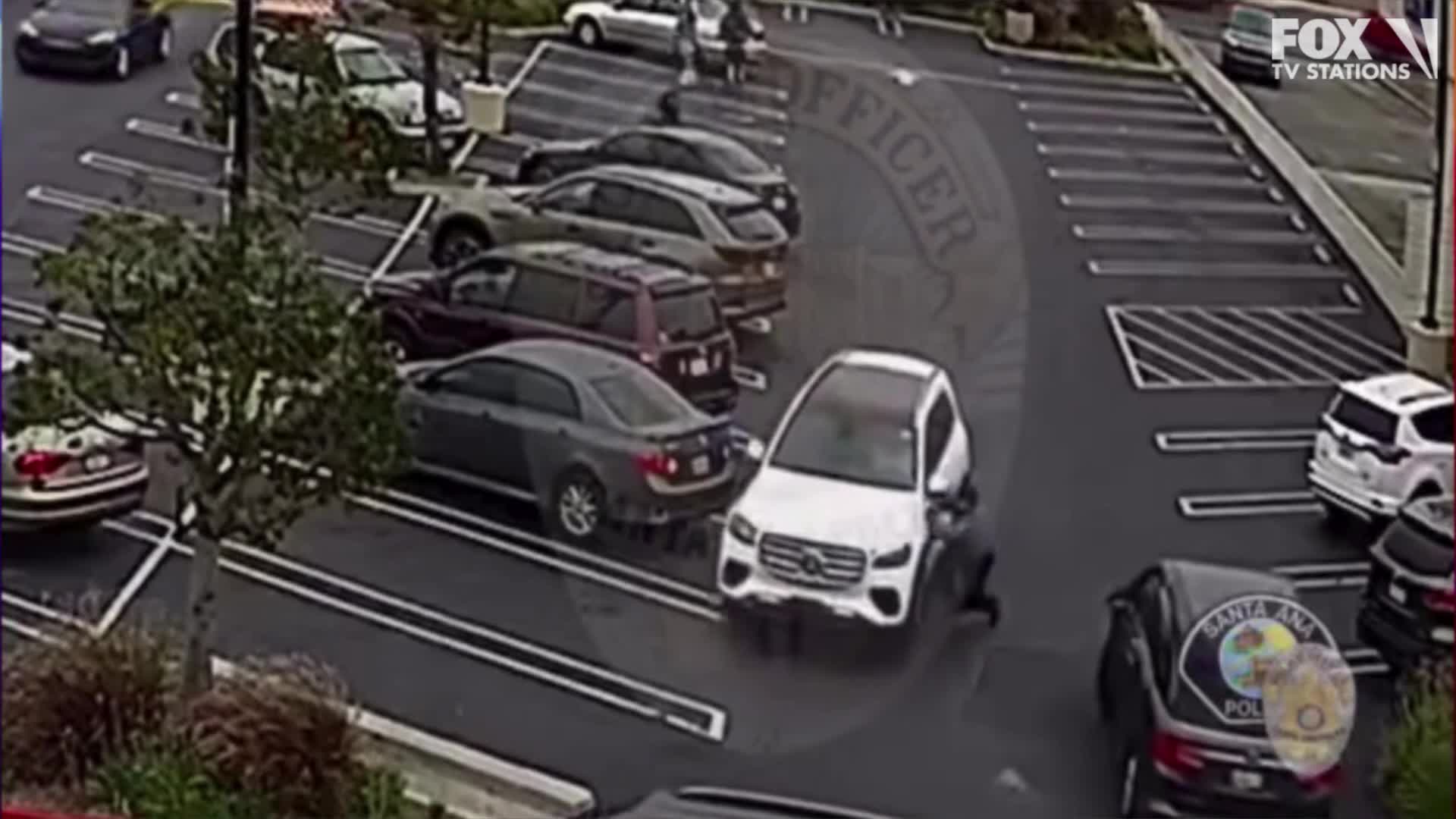 Man run over by car following theft