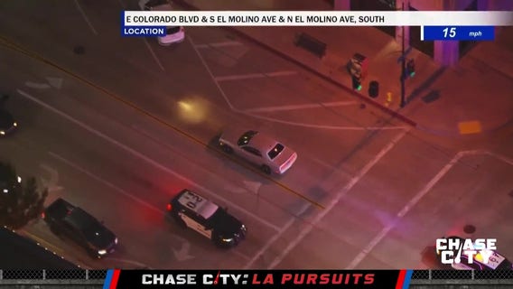 Chase City: Not fast. Still furious. Suspect + Labubu crawl thru Pasadena - 5/13/25