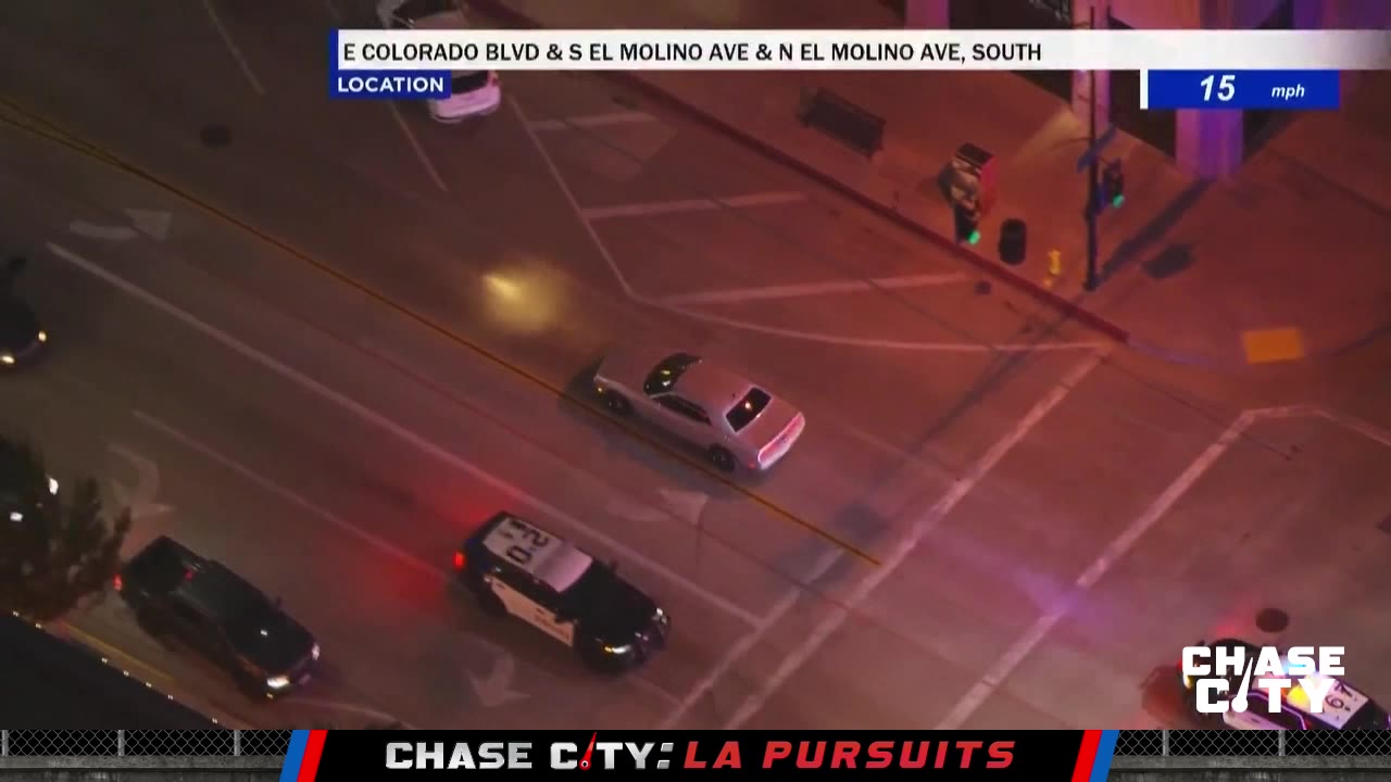 Chase City: Not fast. Still furious. Suspect + Labubu crawl thru Pasadena - 5/13/25