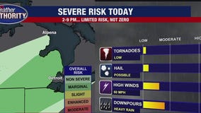 Severe weather risk Wednesday into Thursday