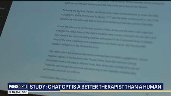 Study: Chat GPT is a better therapist than a human