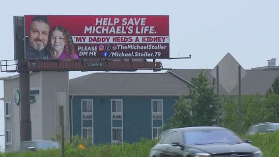 Father uses billboards around Metro Detroit in search for kidney