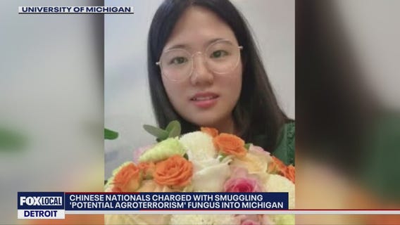 Chinese National, U-M student charged with smuggling dangerous fungus into US