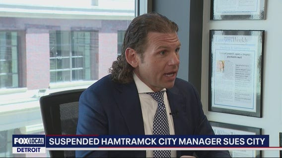Suspended Hamtramck city manager, police officer file explosive lawsuit