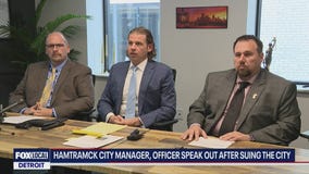 Hamtramck city manager, officer speak after lawsuit