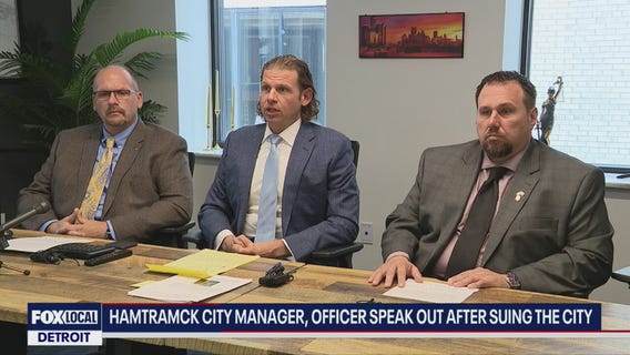 Hamtramck city manager, officer speak after lawsuit