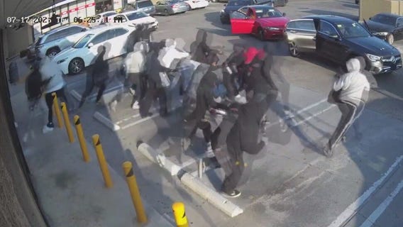 Jewelry store owner fires shot, scares off mob