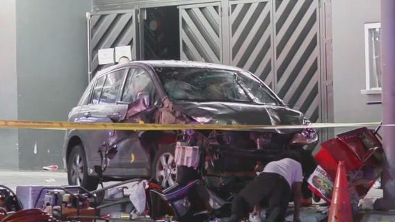 Car slams into crowd outside East Hollywood club