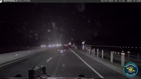 Drugged driver hits MSP trooper