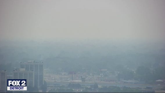 Air Quality Advisory continues for Metro Detroit amid Canadian wildfires