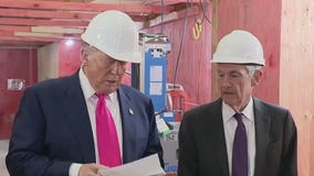 Trump, Powell argue in front of reporters