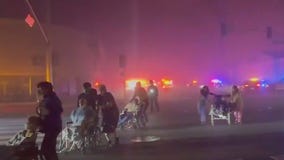 Evacuated nursing home residents reunited