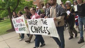 Faith leaders call for dropped charges from WSU student organizer