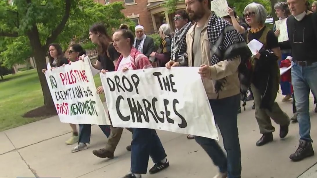 Faith leaders call for dropped charges from WSU student organizer