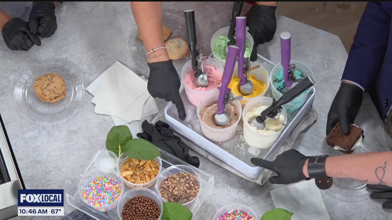 Chef Kelli offers some tasty ideas for DIY ice cream sandwiches