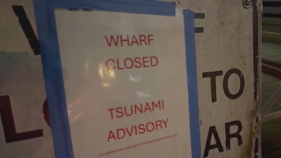 Tsunami Advisory downgraded in SoCal