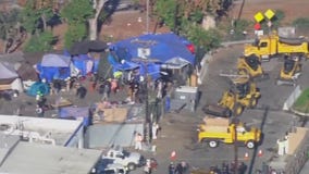 Sweep launched at large Van Nuys encampment