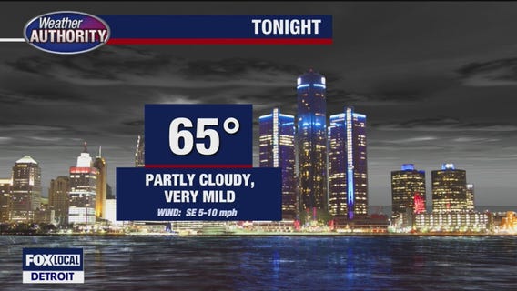 Warmer and more humid for Tuesday