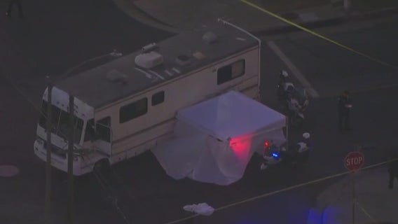 RV hits, kills pedestrian in Koreatown
