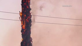 Man accused of starting fire with blowtorch