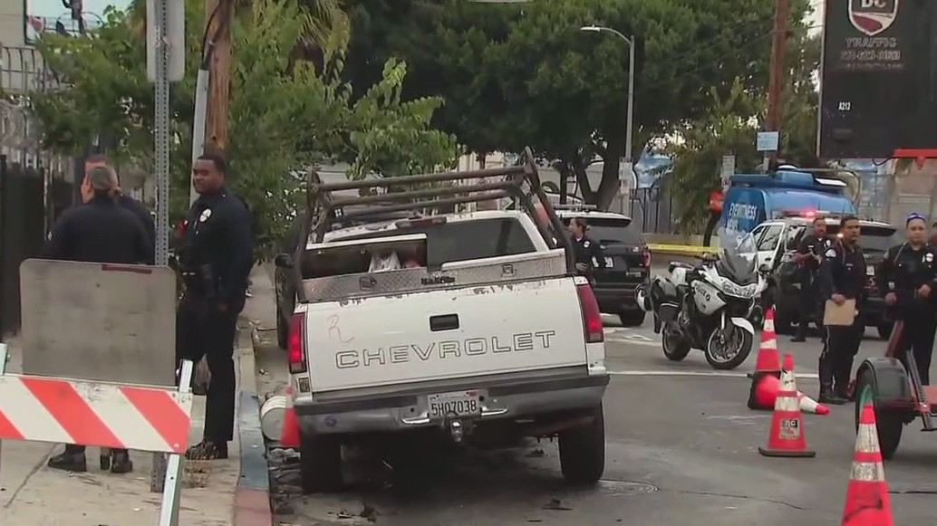 Innocent driver hit during police pursuit