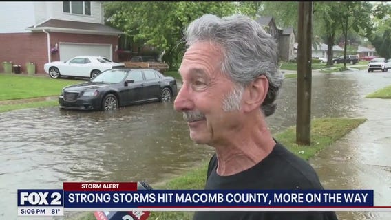St. Clair Shores hit by flooding after early storms Wednesday