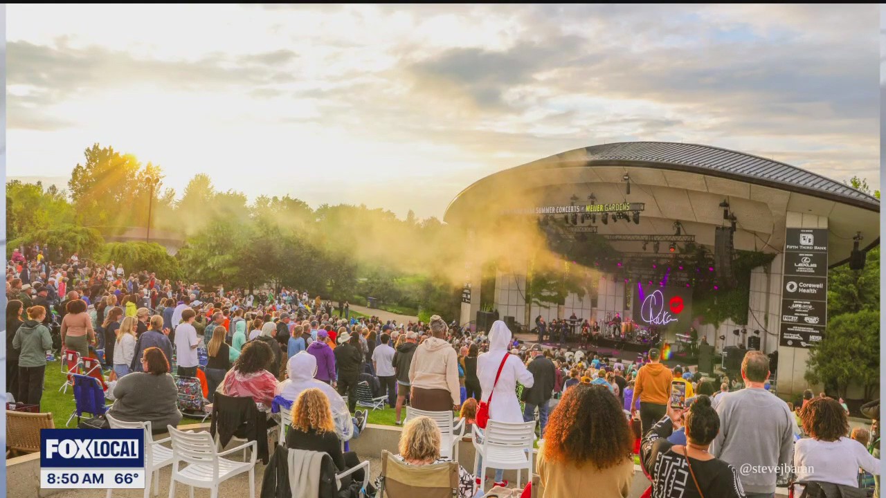 Star-studded summer concert series coming to Meijer Gardens