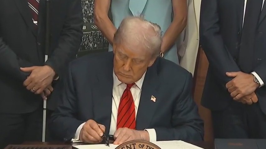 Trump creates LA 28 Olympic task force