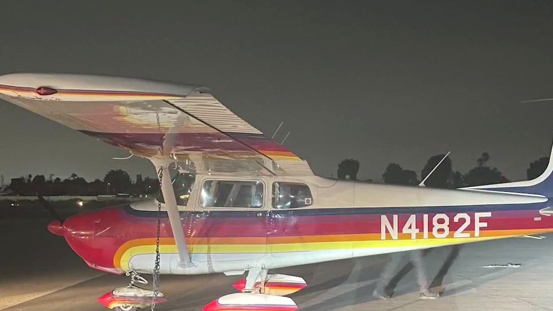 Stolen airplane recovered in El Monte