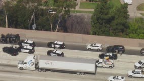 Pursuit termination leads to multi-vehicle crash