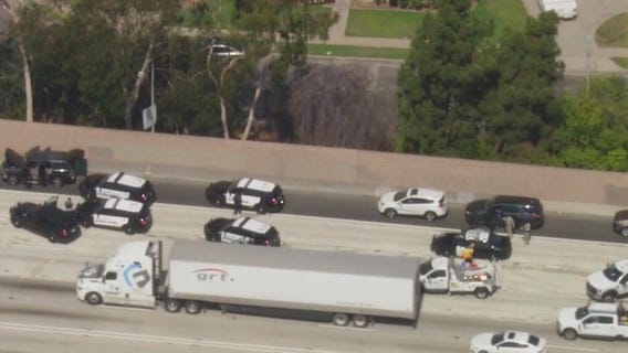 Pursuit termination leads to multi-vehicle crash