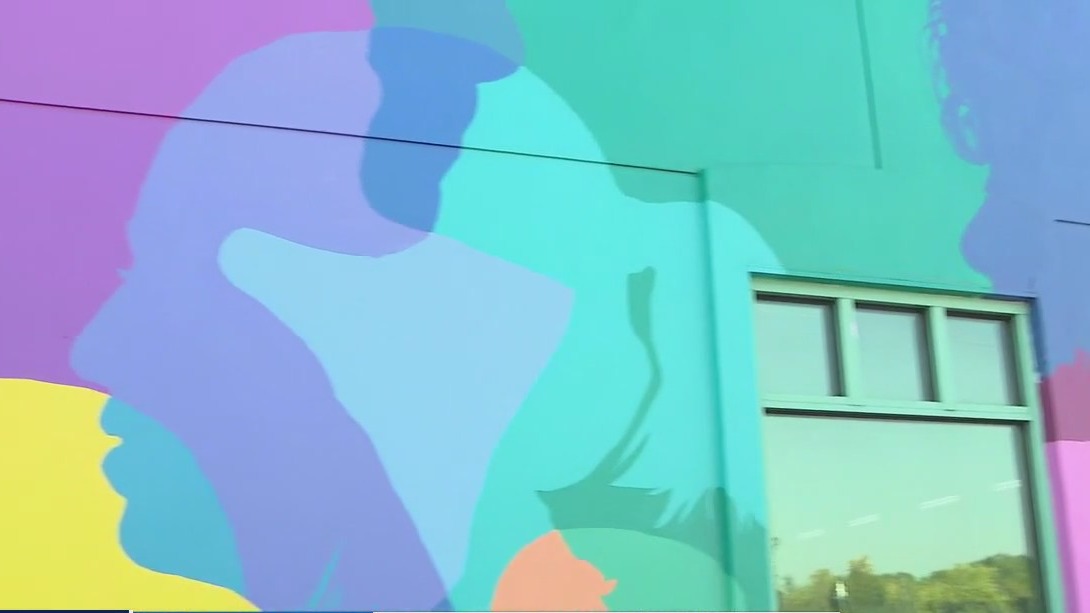 Unveiling the 'Feminine Together' mural in Reseda