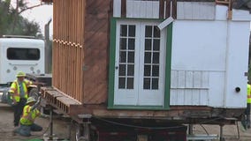 Historic home moved to Altadena lot