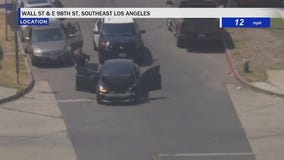 Pursuit of burglary suspects ends in crash