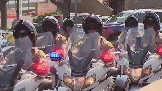 Memorial service for LASD Detective William Osborn