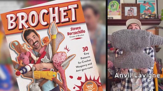 Steven Borzachillo crochets his way to fame