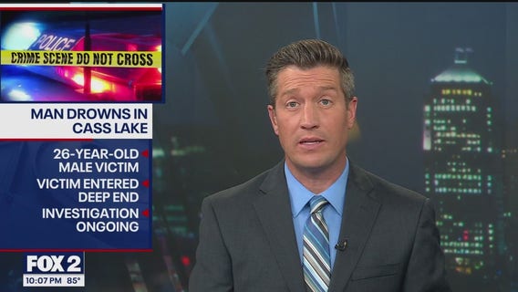 Detroit man drowns in Cass Lake