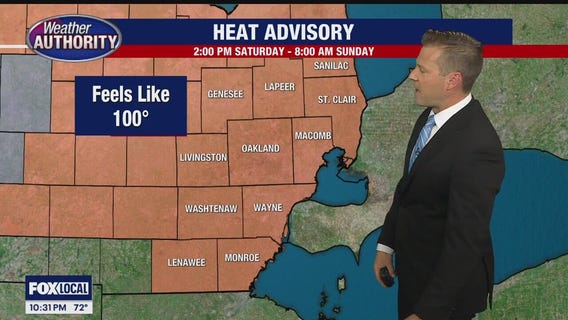 Extreme heat moves into Michigan with possible record breaking days