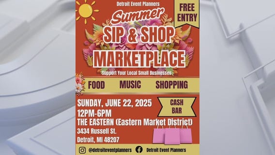 Summer Sip & Shop Marketplace