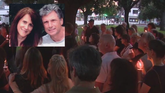 Vigil for American Idol exec. Robin Kaye, husband