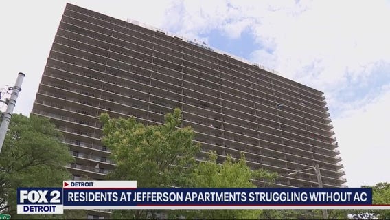 Detroit Jefferson apartment residents suffering without air conditioning