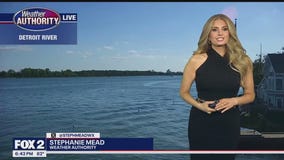 90s return with storms Monday!