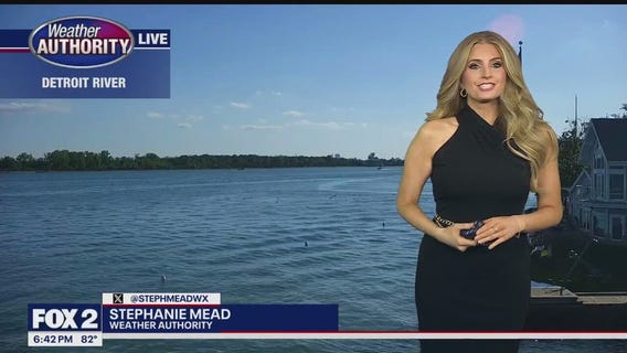 90s return with storms Monday!