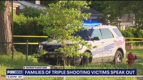 Families of victims speak out after drive by shooting; Suspect sought in fireworks shooting, Detroit hiring fair and more